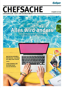 Titelbild Unternehmermagazin Chefsache Ausgabe 01/2019 Titelbild Unternehmermagazin Chefsache Ausgabe 01/2019