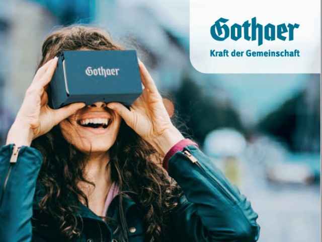 Gothaer Versicherung. VR-Brille
