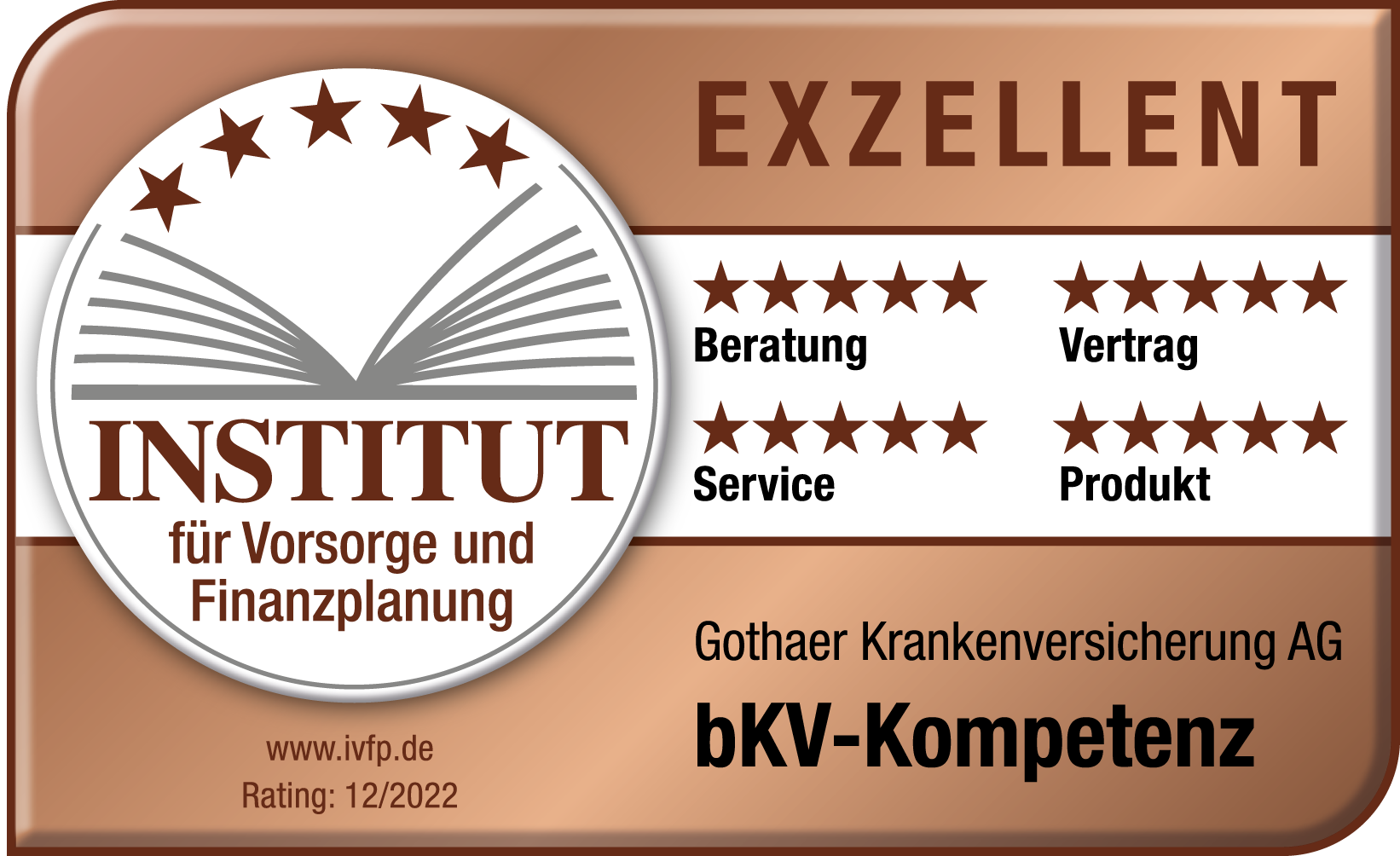 bKv-Kompetenz-Siegel für Gothaer Krankenversicherung