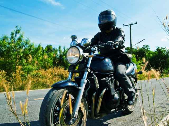 Motorradfahrer