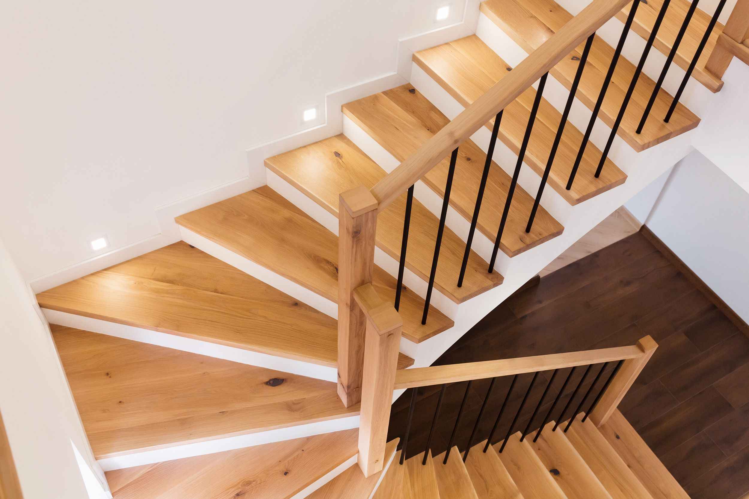 Rechwinkelige Treppe