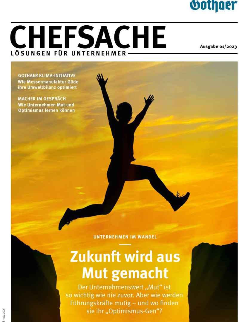 Unternehmermagazin Chefsache April 2023, Titelbild