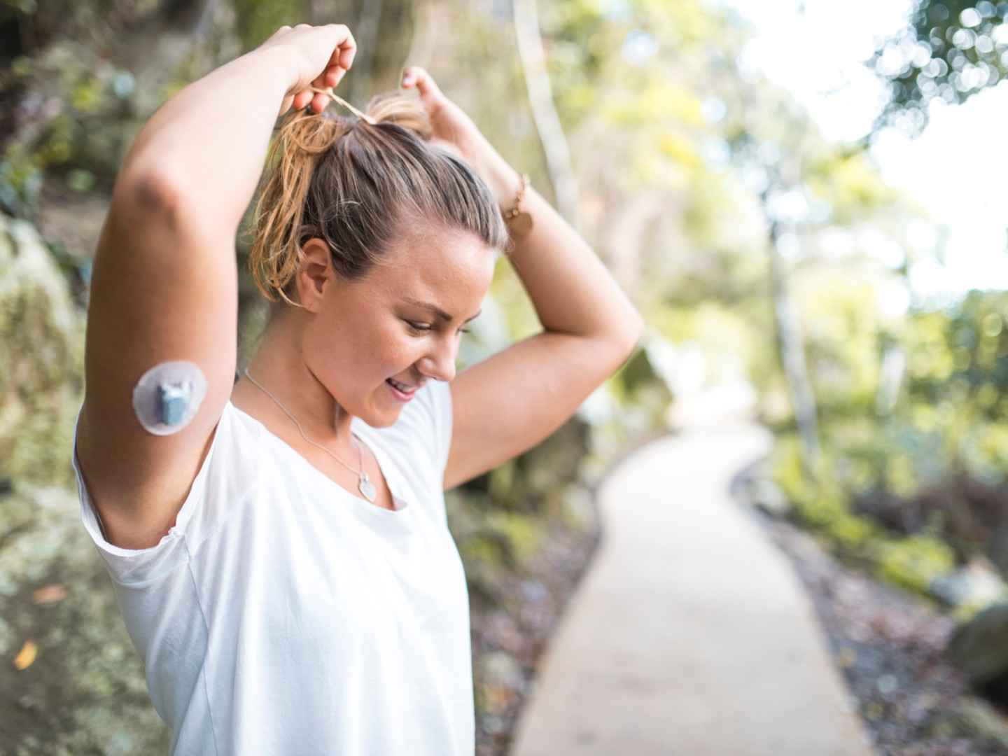 Diabetische Frau