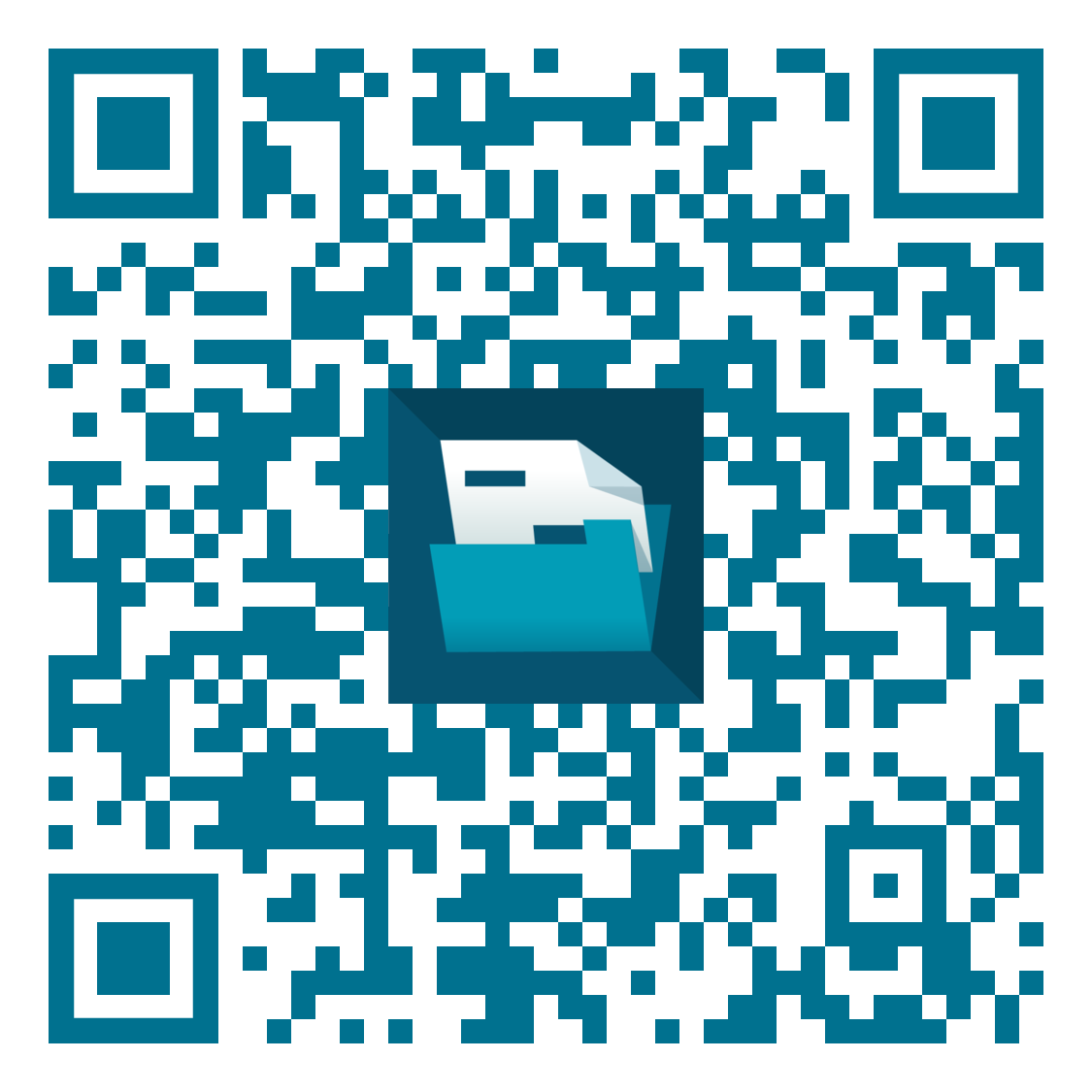 QR-Code zur ePA-App im Appstore.