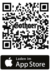 QR-Code für den Download der Gothaer GesundheitsApp für iOS