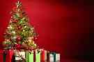 Weihnachtsbaum: Ein Weihnachtsbaum mit Geschenken.