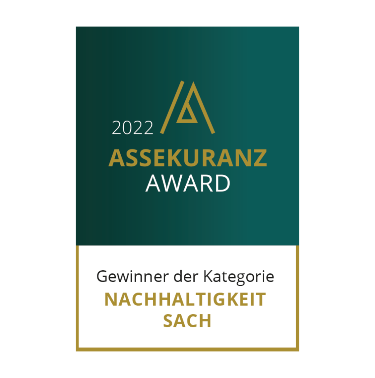 Assekuranz Award 2022: Gewinner der Kategorie Sach