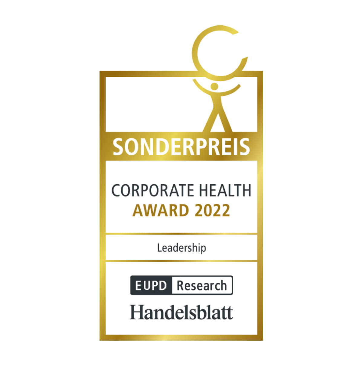 Corporate Health Award 2022: Sonderpreis Leadership