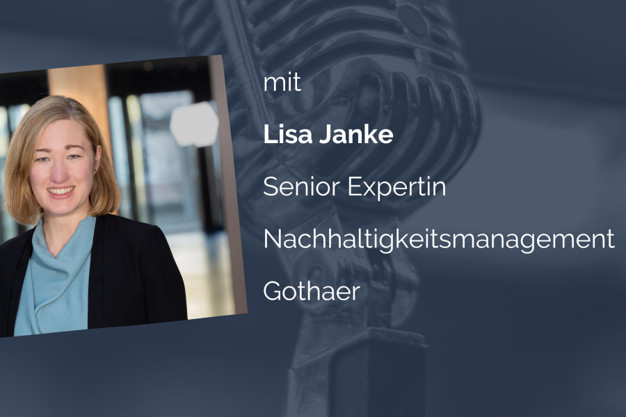 Nachhaltigkeit im Engagement: Lisa Janke, Seniorexpertin im Nachhaltigkeitsmanagement, spricht darüber wie die Arbeit der Gothaer Stiftung im Hinblick auf Nachhaltigkeit aussieht.