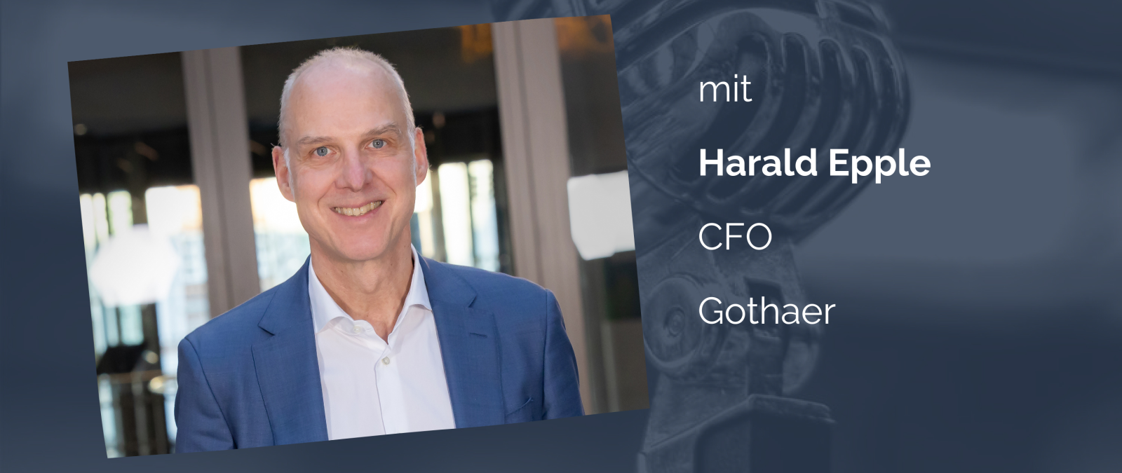 Nachhaltigkeit in der Kapitalanlage: Harald Epple (CFO der Gothaer) spricht darüber wie die Kapitalanlage eine nachhaltige Entwicklung unterstützen kann.