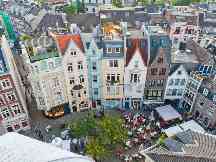 Ausblick auf die Aachener Häuser und Wohnungen