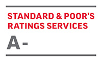 Standard & Poor's: A- laut Ratings Services Standard & Poor's: A- laut Ratings Services