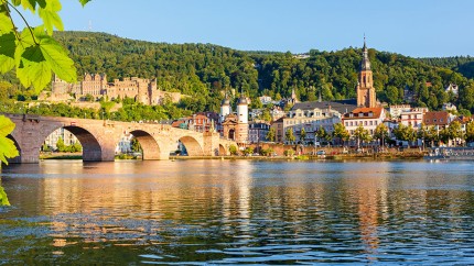 Versicherung Heidelberg: Blick auf die Altstadt von Heidelberg Versicherung Heidelberg: Blick auf die Altstadt von Heidelberg